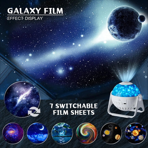 Planetarium Galaxy Projector | Night Light Projector 360° Adjustable Star Sky Night Lamp For Bedroom Home Kids Birthday Gift