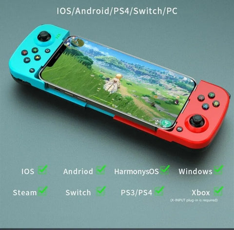 Gamepad Telescopic For Apple IOS Android | PUBG Switch PS4 Stretch Wireless BT 5.0 Phone Eat Chicken Game Controller Joystick