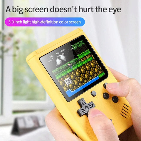 Retro Portable Mini Handheld Video Game Console | 8 Bit 3.0 Inch Color LCD Kids Color Game Player Built in 500 Games