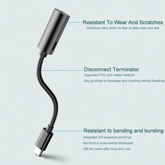 USB-C to 3.5mm Headphone Adapter with Fast Charging