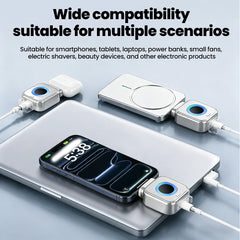 140W USB-C Intelligent Charging Separator | Auto Power Cut-Off Fast Charging Adapter