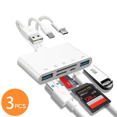 USB-C to Lightning Card Reader Adapter | Memory Card Reader