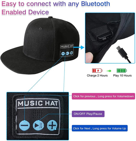 Bluetooth Beanie Hat | Music, Calls &amp; Comfort in One
