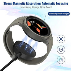Samsung Galaxy Watch Charger 5V Magnetic Charging Cable 120cm Compatible with Galaxy Watch 7/6/5/4 Series