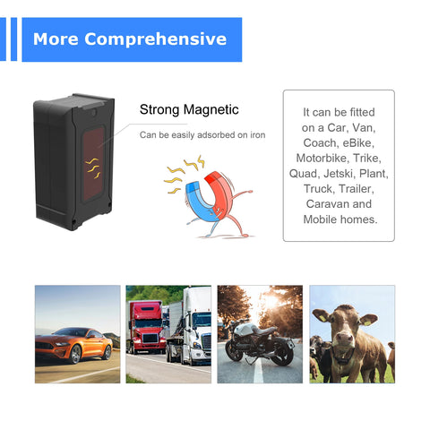 5m Accuracy GPS Tracker APP Remote Tracking | Vehicle Anti-theft for Car Truck Motorcycle Cattle with Affordable Subscription