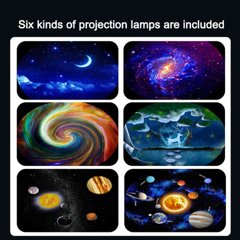 Planetarium Galaxy Projector | Night Light Projector 360° Adjustable Star Sky Night Lamp For Bedroom Home Kids Birthday Gift