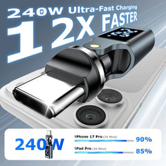 USB Type-C Digital Display Adapter | 20V/5A Data Transfer Connect