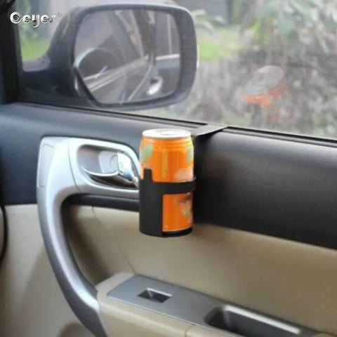 Car Drink Cup Holder Container Hook Window | Door Mount Universal Durable Water Bottle Cup Stand for Auto Truck Interior Organizer