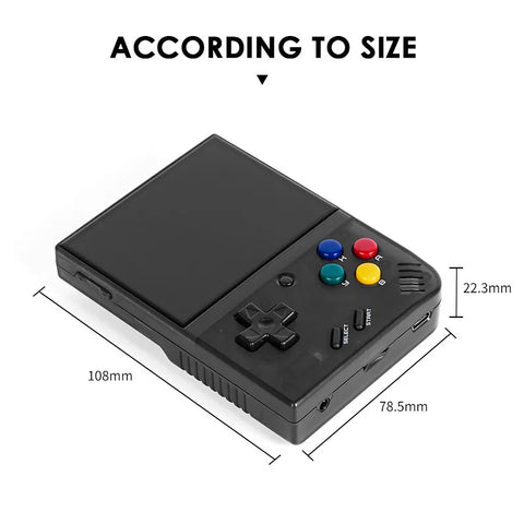 MIYOO Mini Plus Portable Retro Handheld Game Console | V2 Mini+ IPS Screen Classic Video Game Console Linux System Children's Gift