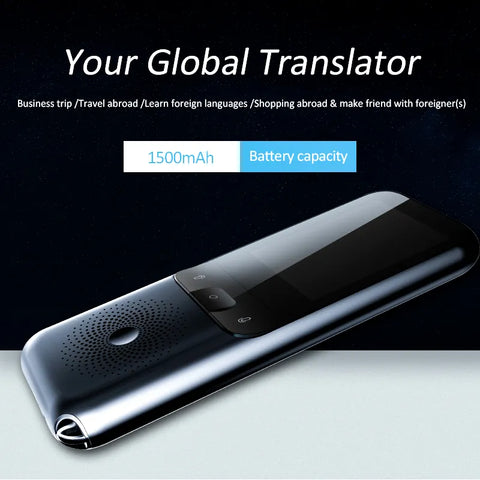 Portable Audio Translator 138 Language | Smart Translator Offline In Real Time Smart Voice AI Voice Photo Translator