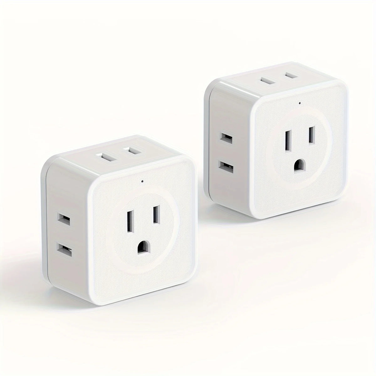 5-Way Multi Plug Outlet Extender | Compact Wall Outlet Splitter