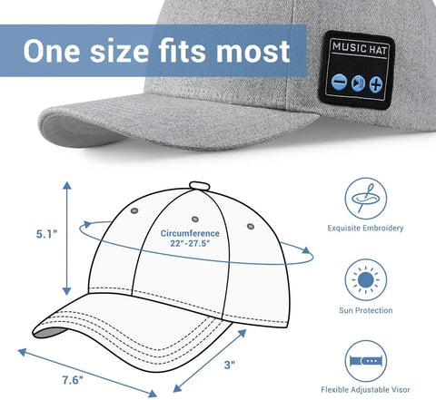 Bluetooth Beanie Hat | Music, Calls &amp; Comfort in One