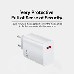 67W USB Fast Charger with Type-C Cable | Quick Charging Wall Adapter